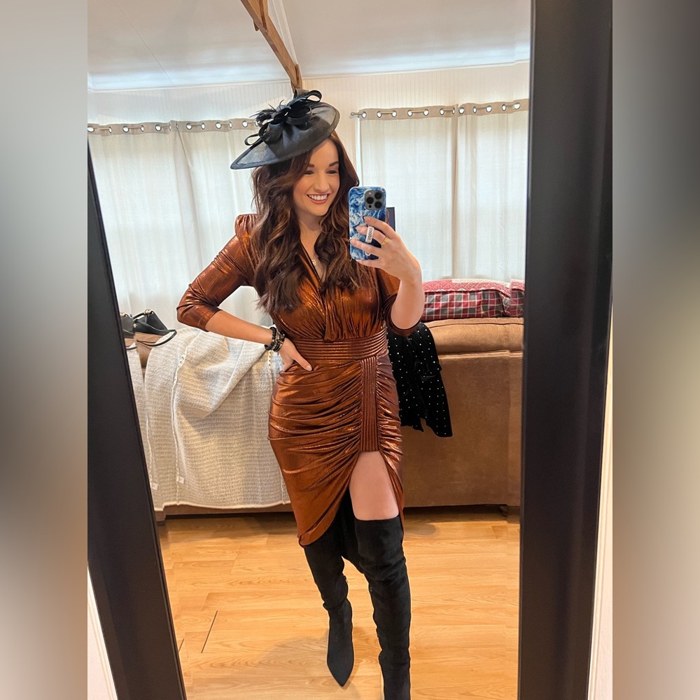 WORN ONCE-LIKE NEW Ziggy MIDI Dress Zhivago Size 6